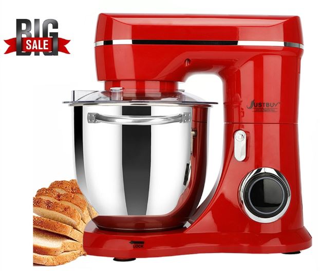 Stand Mixer For Home Kitchen, Food Mixing Machine For Cake - Dough  Hook/whisk/beater, With Dough Hook Splash Guard And Mixing Bowl, For Baking  Cake & Cookies