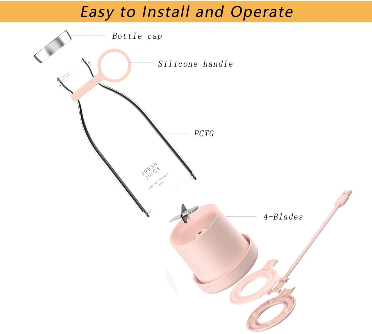 Portable Blender / Juicer / Smoothie Blender / Bullet