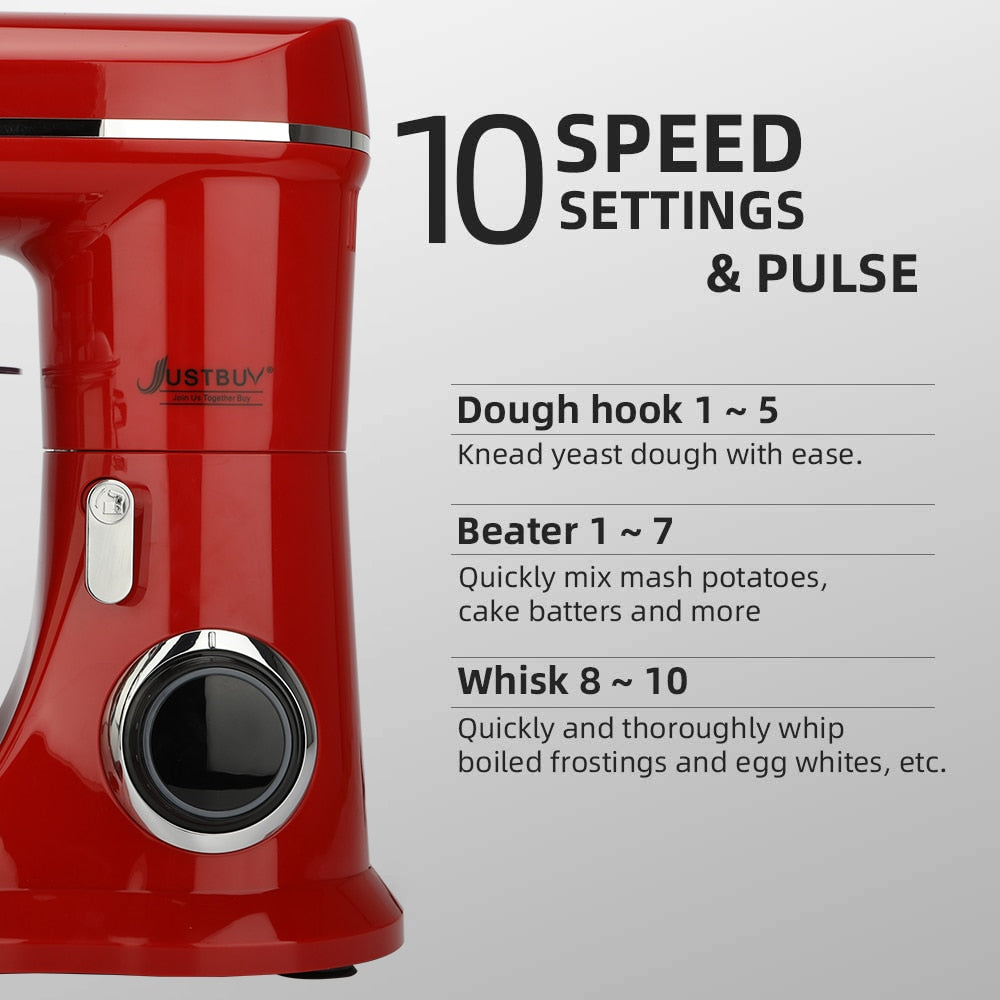 Dough Mixer Professional Blender Kitchen Stand Food / Cake Mixer / Kneading Machine