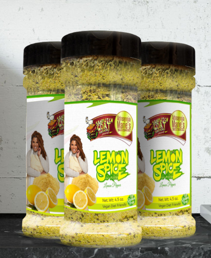 Lemon and Spice is Nice! Lemon Pepper