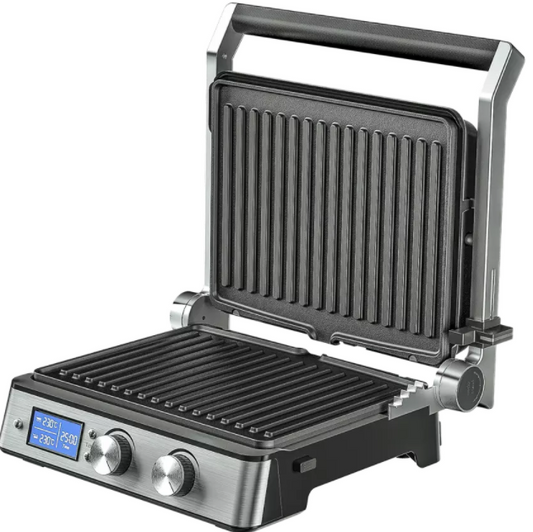 Commercial Indoor Press - Smoke-less Contact Panini / Grill / Griddle