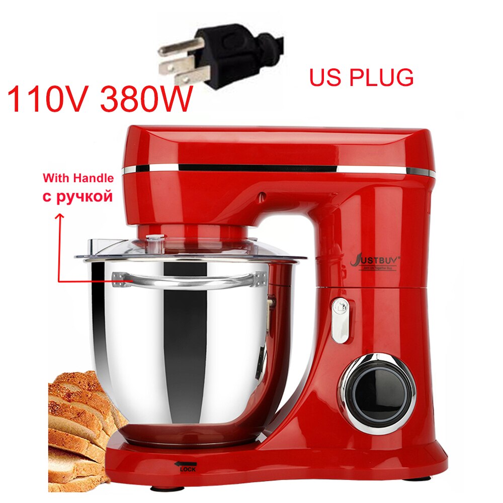 Stand Mixer For Home Kitchen, Food Mixing Machine For Cake - Dough  Hook/whisk/beater, With Dough Hook Splash Guard And Mixing Bowl, For Baking  Cake & Cookies